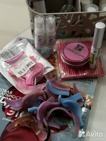 Материалы для ламинирования ресниц