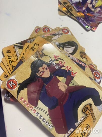 Карточки наруто