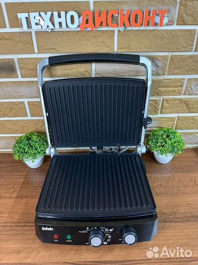 Гриль электрический BBK BEG2002, электрогриль