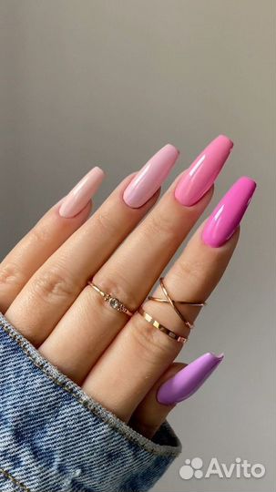 Наращивание ногтей бесплатно