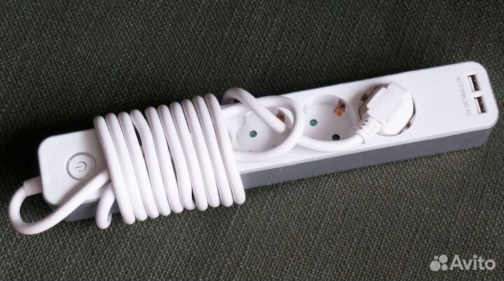 Сетевой фильтр 3м с USB