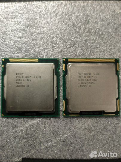 Процессор i5- 2400, i3