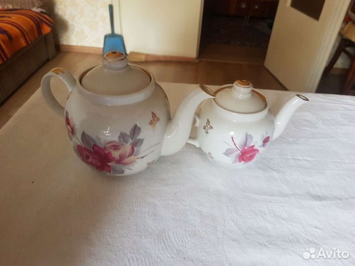Чайник заварочный фарфоровый СССР