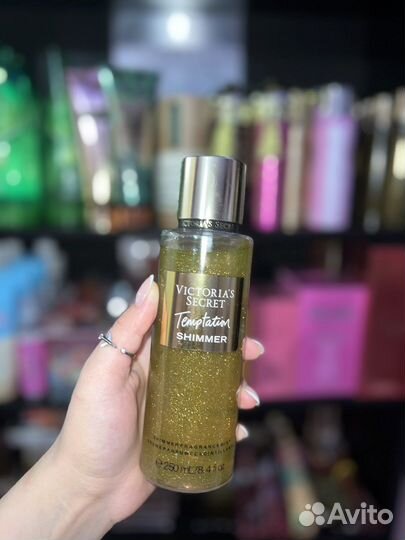 Спрей для тела от Victorias Secret с шиммером