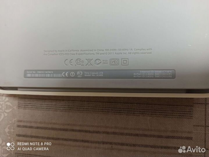 Apple облачный wi fi роутер с 3 TRB памяти