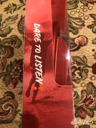 Колонка Jbl clip 4 красная оригинал