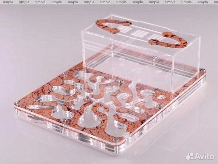 Муравьиная ферма «Мини», Новая, размер 20х15х7 см