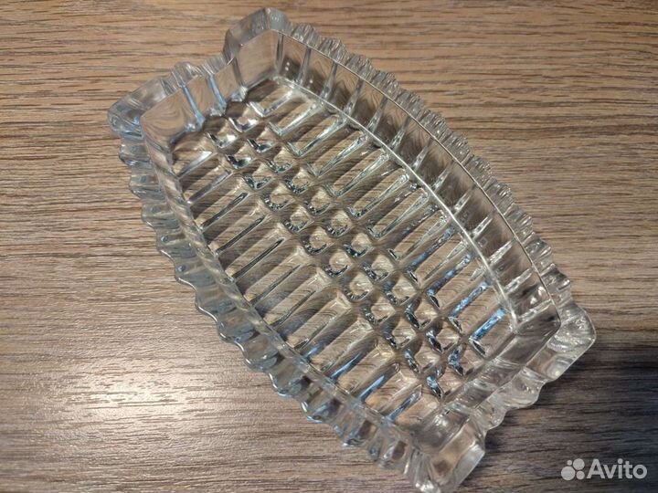 Хрустальная пепельница