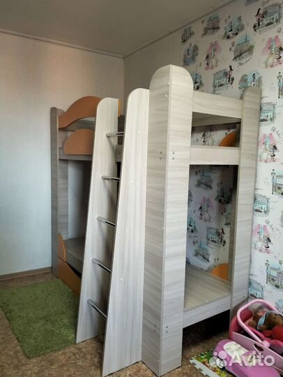 Двухъярусная кровать бу