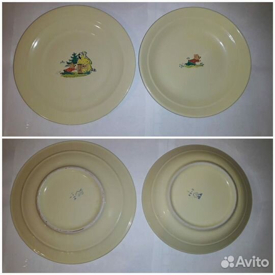 Фарфоровые тарелки СССР