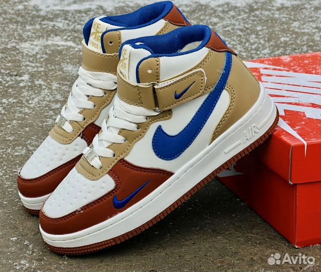 Кроссовки мужские зимние nike air force