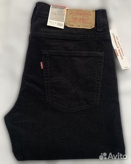 Levi's 630 Velvet Black Coupe Standard