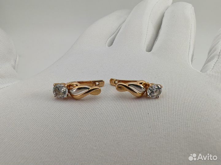 Золотые Серьги 585 пробы. Рассрочка