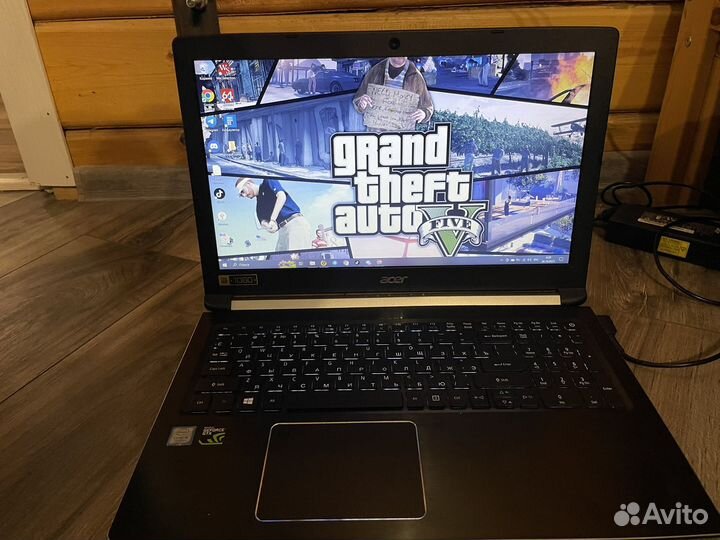 Игровой ноутбук Acer 6gb/500gb/i5/1050