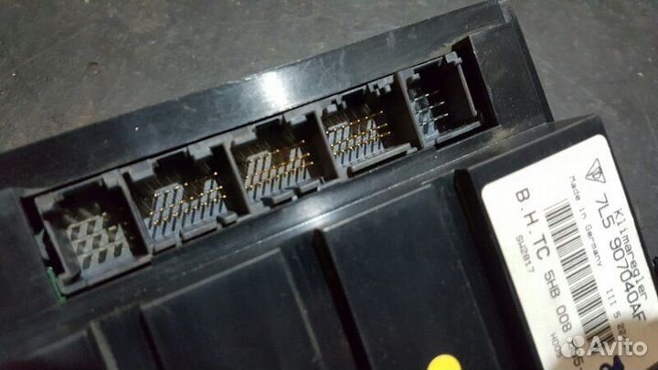 Блок управления климат-контролем Porsche Cayenne