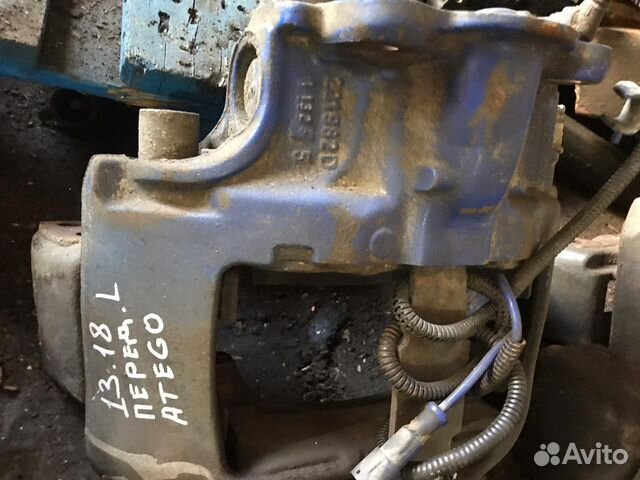 Тормозные суппорта передние задние мерседес атего