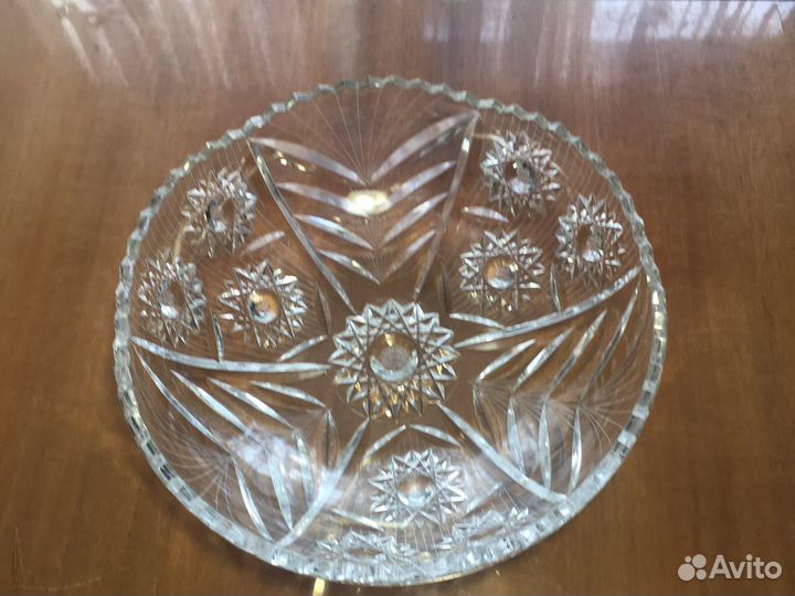 Ваза хрустальная СССР