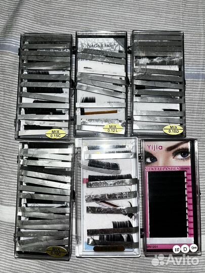 Ресницы для наращивания