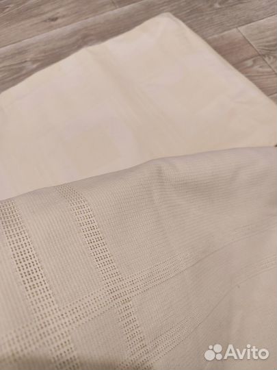 Zara home скатерть. Нежные цвета. С вышивкой