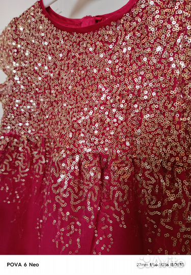 Вечернее платье для девочек 104-110