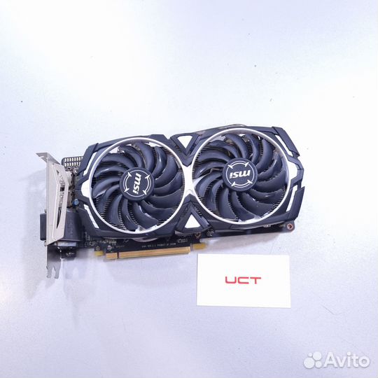 Видеокарта MSI radeon RX 570 armor OC 8Гб