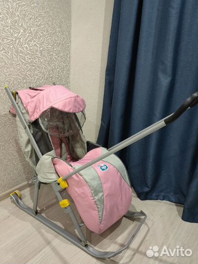 Коляска санки