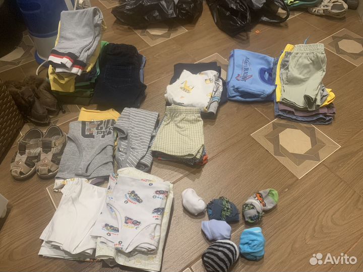 Вещи пакетом на мальчика 92