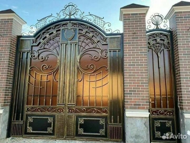 Кованые ворота