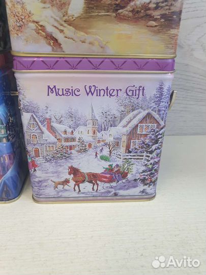 Шкатулки музыкальные 5шт
