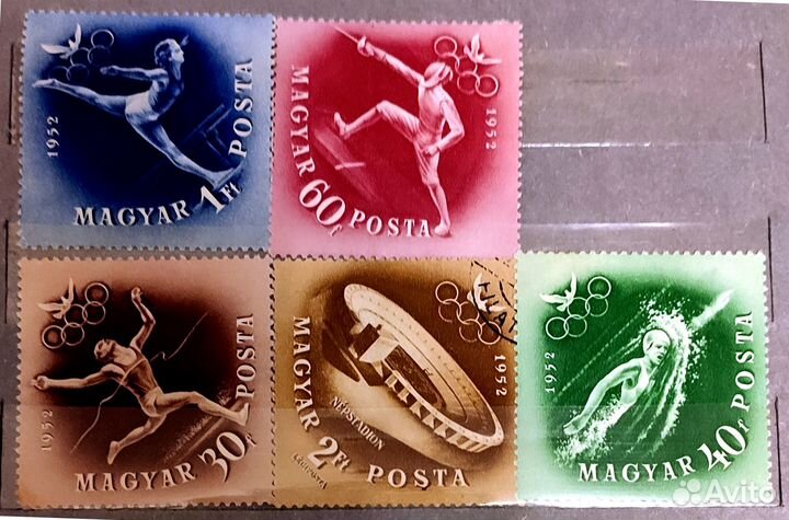 Набор из 10 марок 