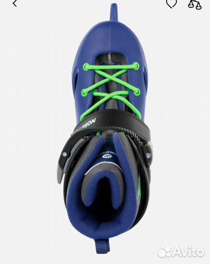 Коньки раздвижные детские Nordway, размер 30-33