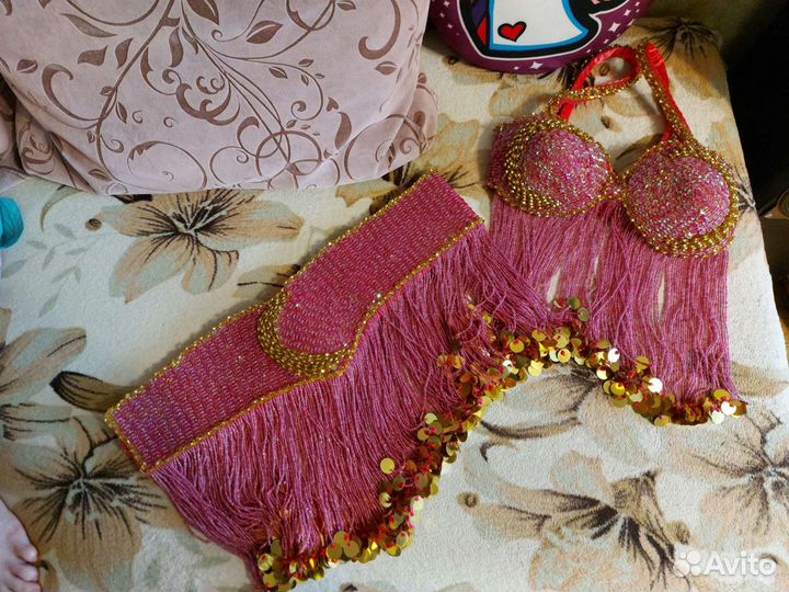 Лиф и пояс для танца живота