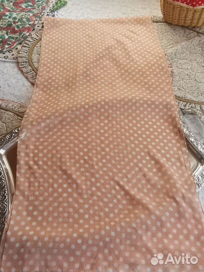 Винтажный тонкий шарф