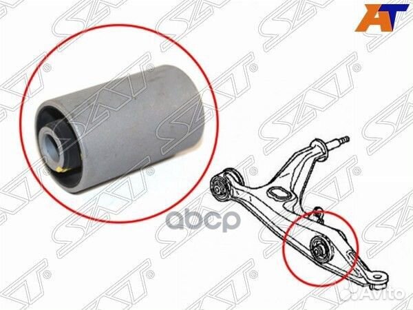 Сайлентблок под стойку переднего нижнего рычага