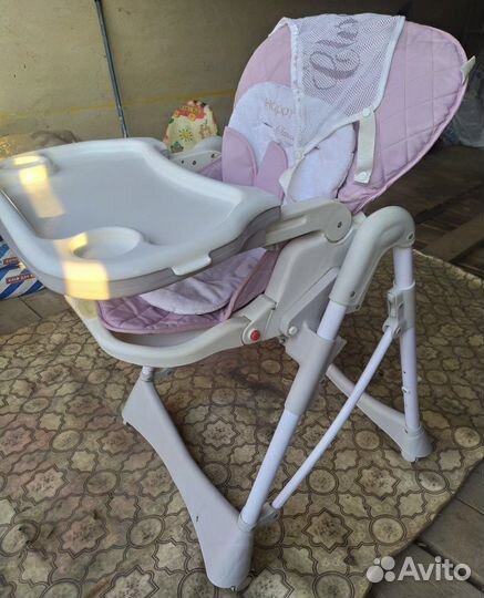 Стульчик для кормления happy baby william