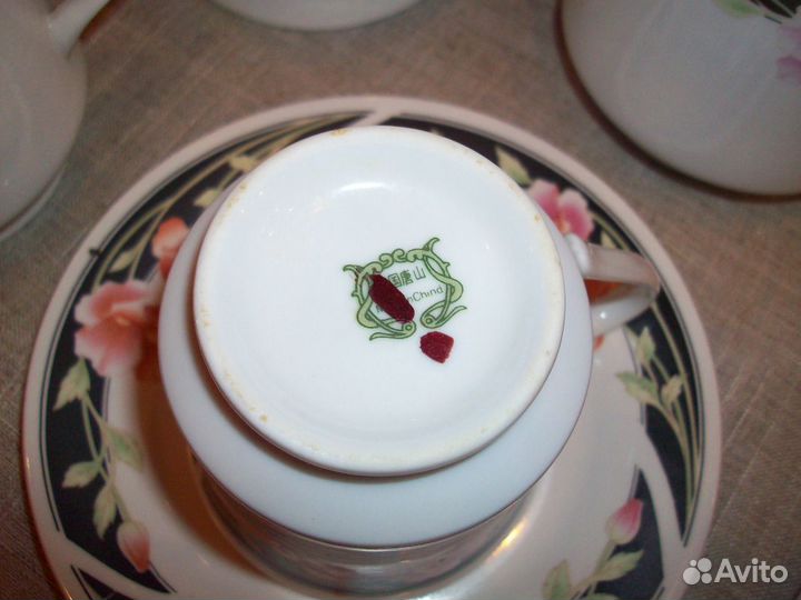 Сервиз чайный, старый Китай 60-е гг, винтаж