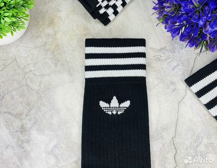 Носки Adidas оригинал чёрные