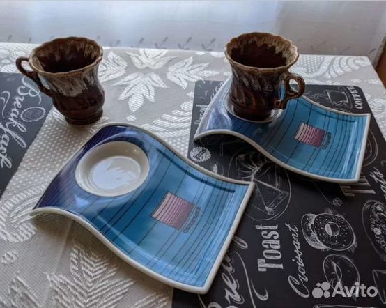 Подарочные подставки,чайные пары,тарелки,сахарница