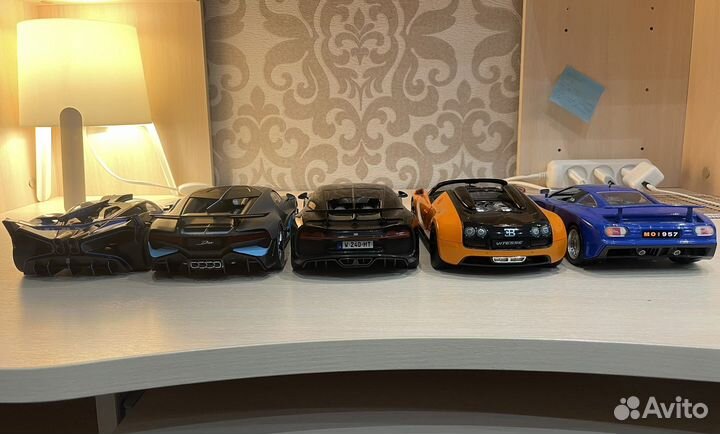 Коллекция Bugatti 1/18