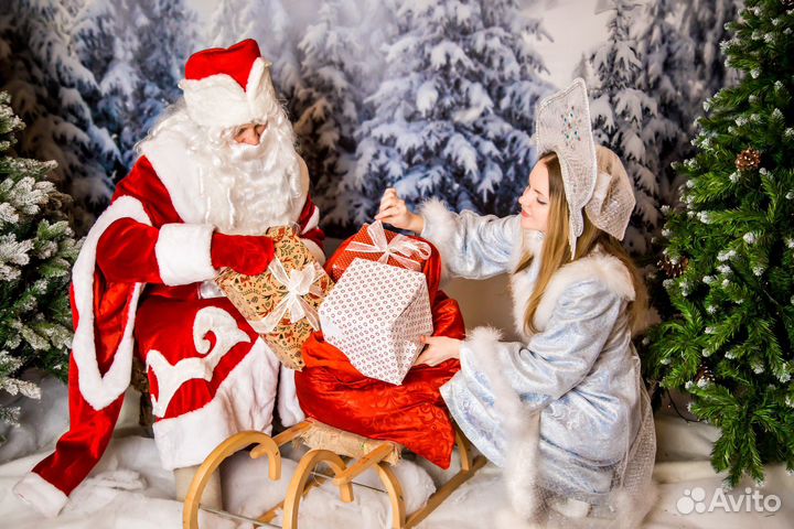 Дед Мороз и Снегурочка