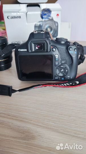 Фотоаппарат и объектив canon 2000d 50mm f/1.4