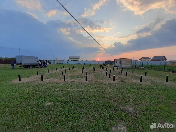 Свайно винтовой фундамент / Все способы оплаты