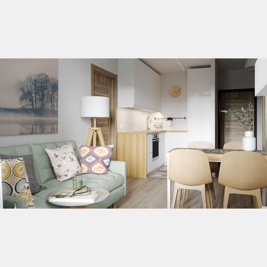 1-к. квартира, 35,2 м², 3/27 эт.