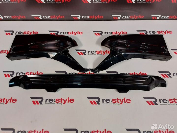 Губа задняя Toyota Land Cruiser Prado 150 3м с18г