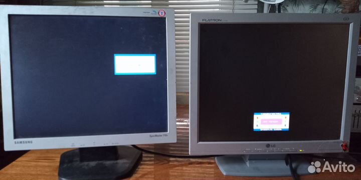 Мониторы LG и Samsung (за оба)