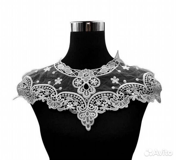 Воротничок кружевной женский