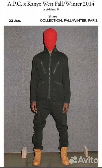 A.P.C x Kanye West (424 maharishi wtaps sacai)