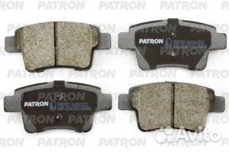 Колодки тормозные дисковые зад. citroen C4 Grand Picasso 06- C4 Picasso 07