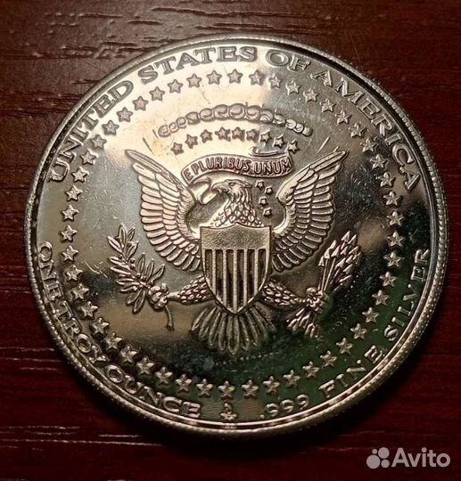 3 унцовых монеты президенты США