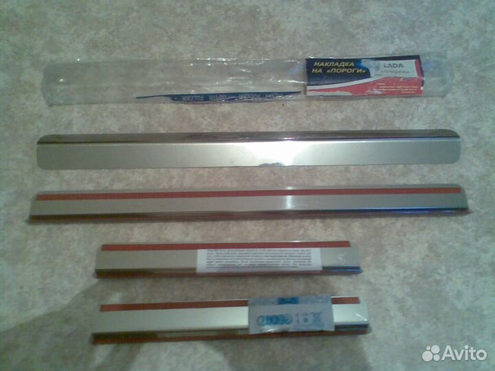 Накладки на пороги нержавейка